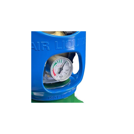 Garrafa ÁRGON PURO Regulador integrado - Albee Weld Ar - 2,3m3