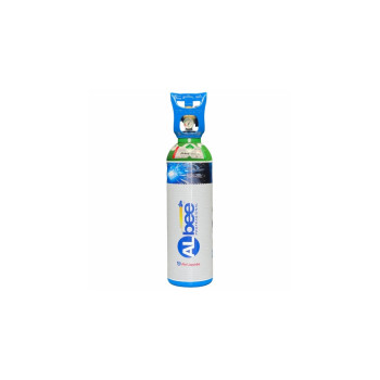 Garrafa ÁRGON PURO Regulador integrado - Albee Weld Ar - 2,3m3