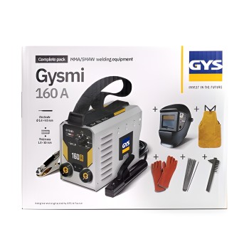 PACK GYSMI 160 P com cagoule, luvas, avental e acessórios