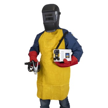 PACK GYSMI 160 P com cagoule, luvas, avental e acessórios