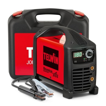 TELWIN - Máquina de soldar MMA Inverter Tecnica 211/S regulação digital