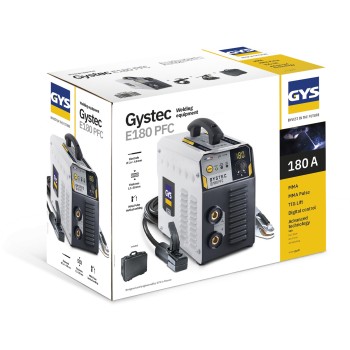 Máquina de soldar GYSTEC E180 PFC com mala