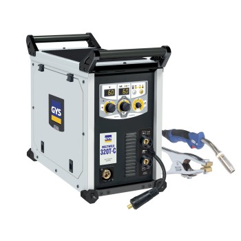 GYS - Máquina de soldar MULTIWELD 320T-C com acessórios