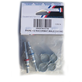 1/2 RARCOMATIC MACHO OXI/ACETILENO/GPL