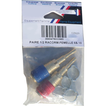 1/2 RARCOMATIC fêmea OXI/ACETILENO/GPL
