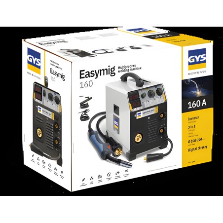 GYS - EASYMIG 160 | Máquina de soldar Inverter Multi processos