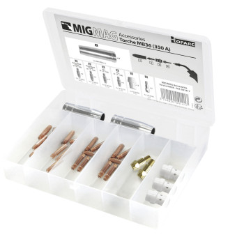 Conjunto de acessórios para tocha mig MB 36 350A
