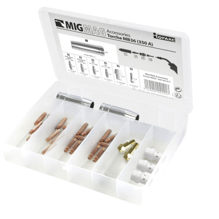 Kit de acessórios para tocha mig MB 36 350A