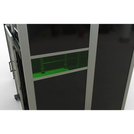 Janela de observação para cabine de soldadura laser
