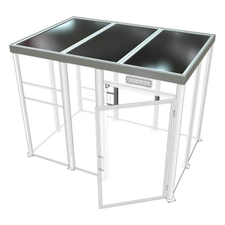 Módulo de teto para cabine laser 3x2m