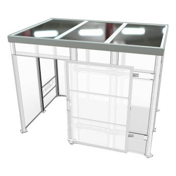 Módulo de teto para cabine laser 3x4m