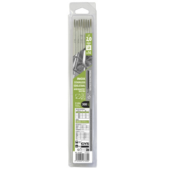 Pack de 14 eléctrodos INOX 308L Ø 2.0 mm GYS