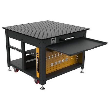 Mesa de soldadura Rhino 1200x1200mm furos Ø16mm