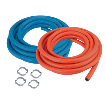 Conjunto de 2 tubos 4m Ox & Ad Ø10mm + abraçadeiras