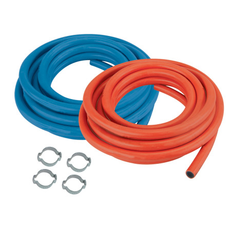 Lote de 2 tubos 4m Ox & Ad Ø10mm + abraçadeiras