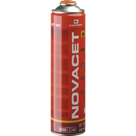 Cartucho de gás Novacet - 600 ml