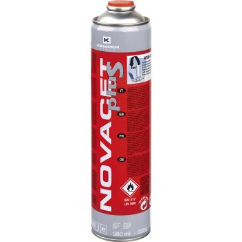 Cartucho de gás Novacet todas as posições - 380 ml