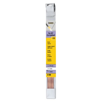10 varetas de aço cobreado Ø2.0 (C.333mm)