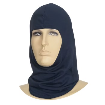 Máscara de proteção, roupa interior ignífuga
