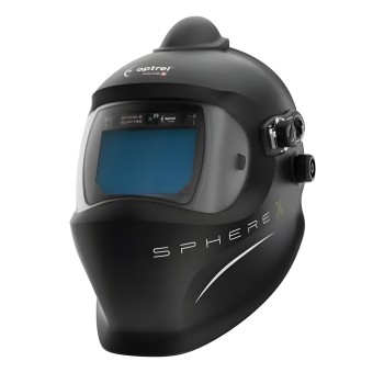 Optrel - Capacete de soldadura PAPR Sphere X quattro pure air preto