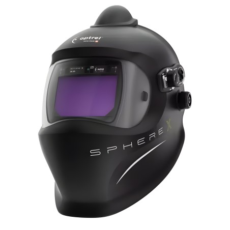 Optrel - Capacete de soldadura PAPR Sphere X 2.5 pure air preto