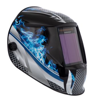 Máscara de solda SOUDEXPËRT ELITE XXL TC Blue
