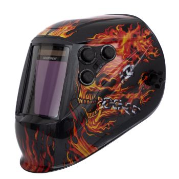 Máscara de solda SOUDEXPËRT ELITE XXL TC Red