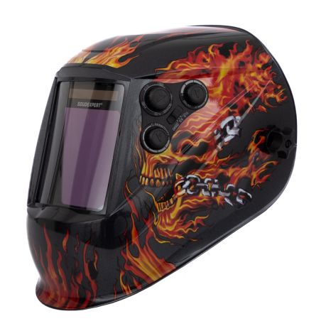 Máscara de solda SOUDEXPËRT ELITE XXL TC Red