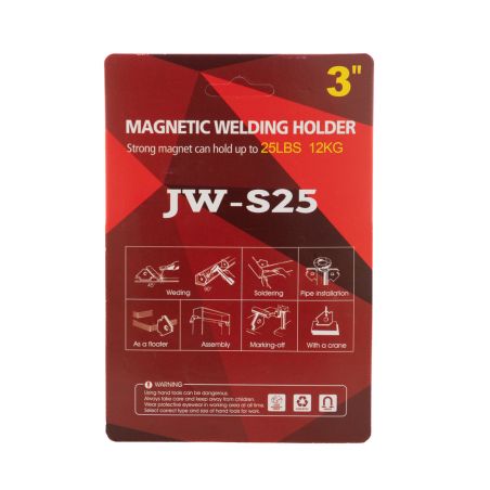 Esquadro magnético 75x70mm