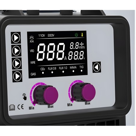 SOUDEXPERT - Máquina de soldar SMIG Multiprocesso 160A
