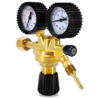 Regulador de pressão para botija de gás Árgon puro e Árgon/CO2