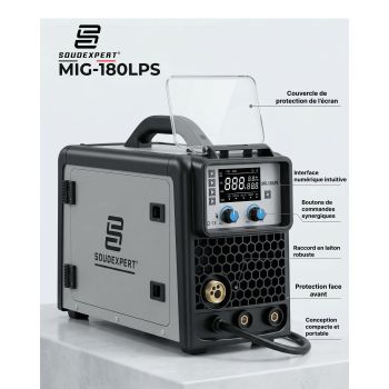 SOUDEXPERT - Máquina de soldar PROMIG Multiprocessos 180A