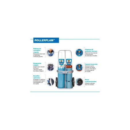 Air Liquide | Posto de soldadura Oxi-Acé ROLLERFLAM
