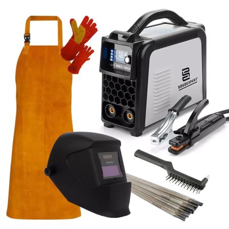 PACK PROMO Máquina de soldar MMA 160A