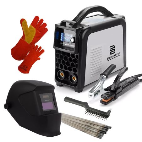PACK PROMO Máquina de soldar MMA 120A