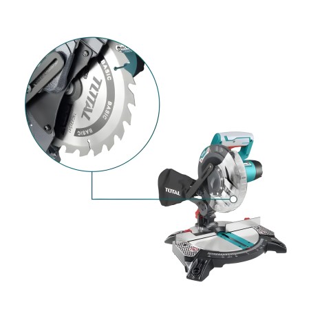 Serra de esquadria TS42142101 | 1400 W - Ø 210 mm