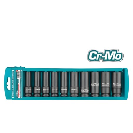 Jogo de 10 chaves de caixa longas 1/2'' THKISD12102L | CrMo - Cromo-molibdénio