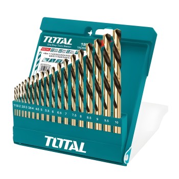 Jogo de 19 brocas para metal TACSD0195 | HSS
