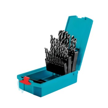 Jogo de 25 brocas para metal TACSD0251 | HSS