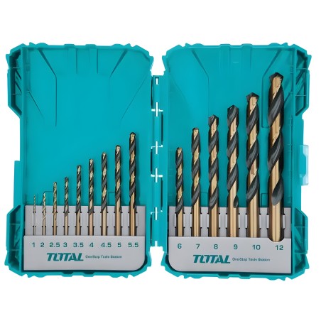Jogo de 15 brocas para metal TACSDL51501 | HSS