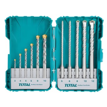 Jogo de 11 brocas SDS Plus para betão TACSDL31101 | HSS