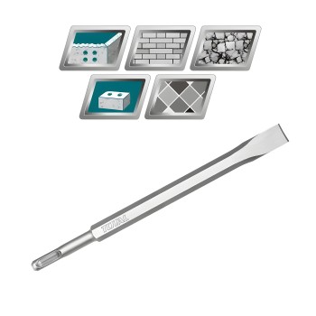 Formão SDS PLUS TAC15121411 | 250 x 20 mm | Cromo-molibdénio (Cr-Mo)