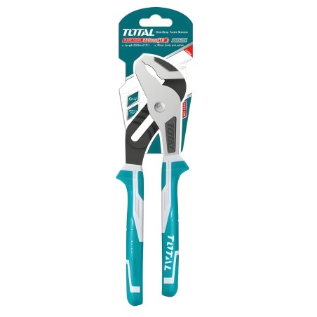 Alicate de bico de crocodilo THT281005 | 250 x 50 mm | Cromo-vanádio (Cr-V)