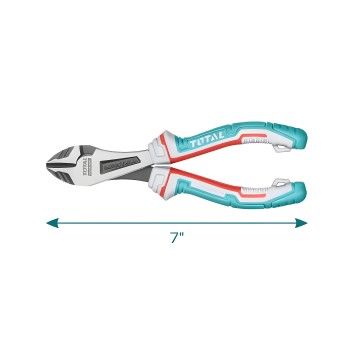 Reinforced cutting pliers  THT27716S | 180 mm | Chrome-vanadium (Cr-V)