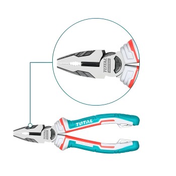 Set of 3 reinforced pliers  THT2K0301S | Chrome-vanadium (Cr-V)
