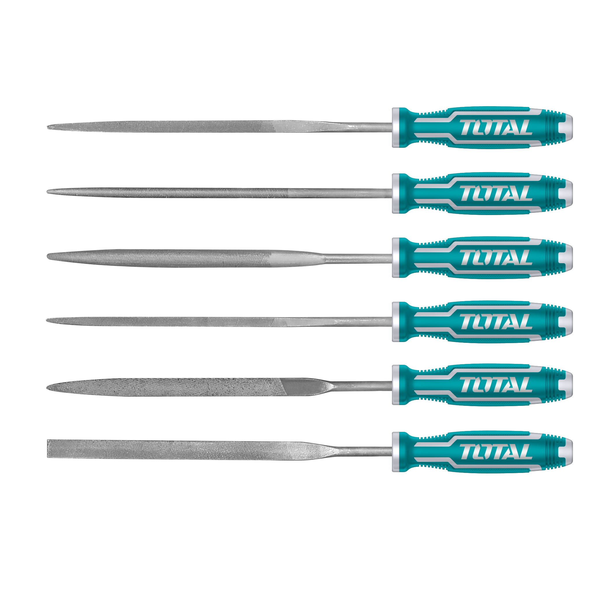 Jogo de 6 limas THT91462 | 140 mm