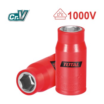 Caixa hexagonal 1/2'' isolada THIHAST12 | 16 mm | Cromo-vanádio (Cr-V)