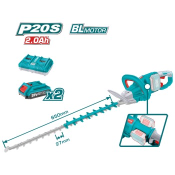 Corta-sebes brushless a bateria THTLI400282 | 40 V