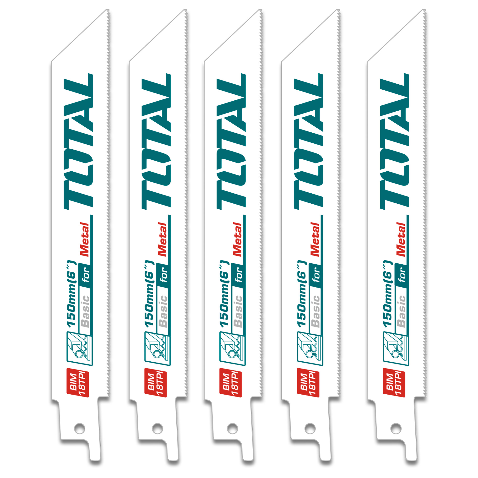 Lâminas de sabre TRSB922EF | 150 x 19 x 1,2 mm