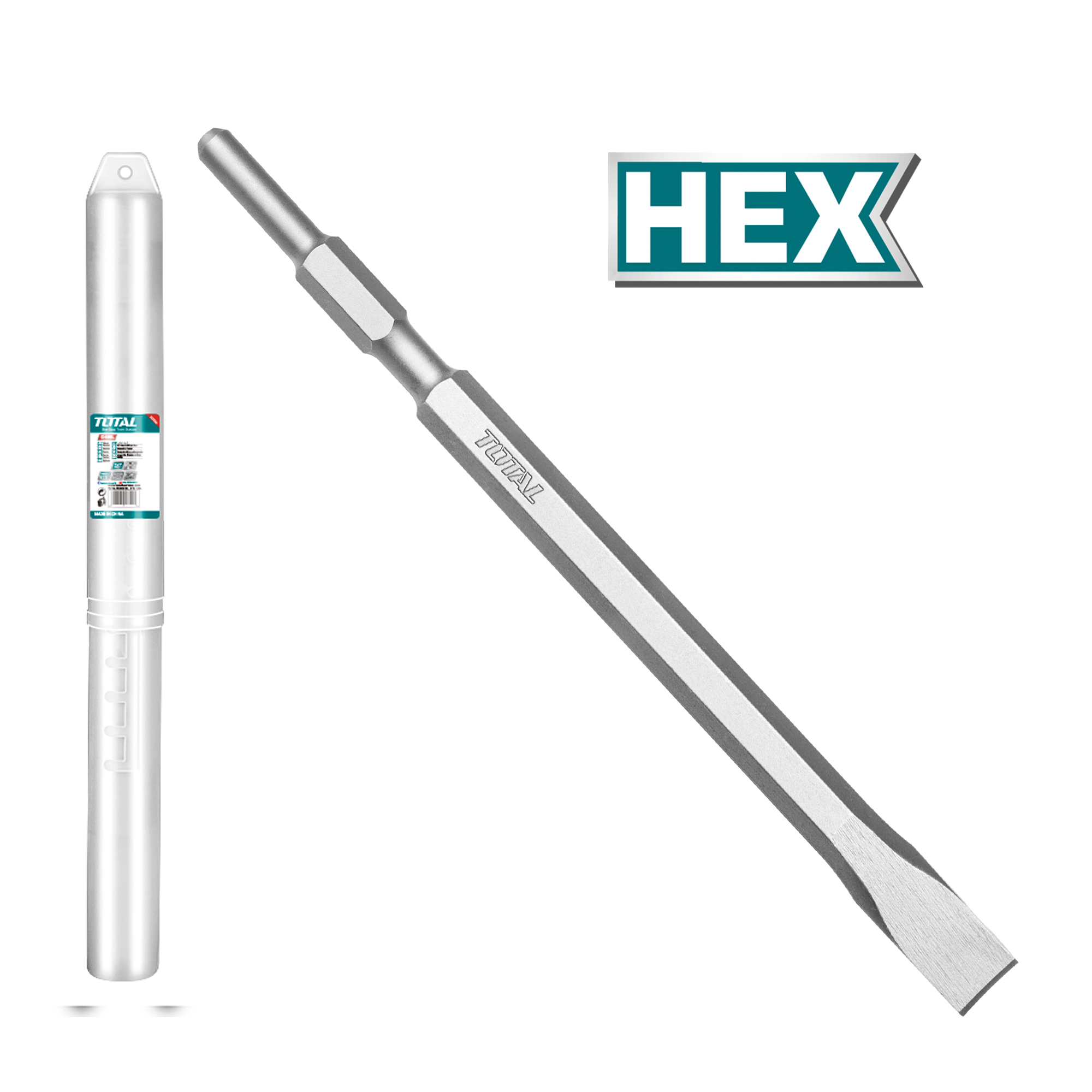 Ponteiro HEX TAC153172 | 280 x 22 mm